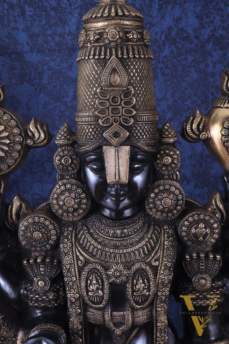 Brass Tirupati Balaji Statue | Lord Venkateshwara swamy | 48 inch