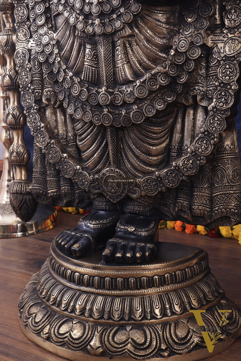 Brass Tirupati Balaji Statue | Lord Venkateshwara swamy | 48 inch