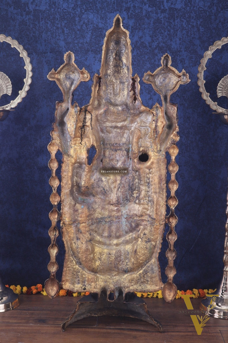 Brass Tirupati Balaji Statue | Lord Venkateshwara swamy | 48 inch