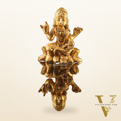 Brass Tripura Sundari Balambika idol 3"