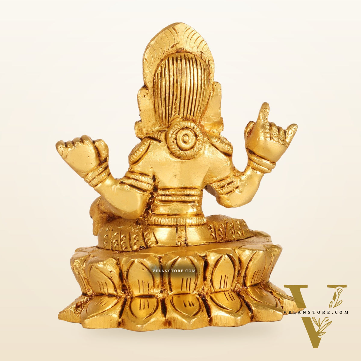 Brass Tripura Sundari Balambika idol 3"
