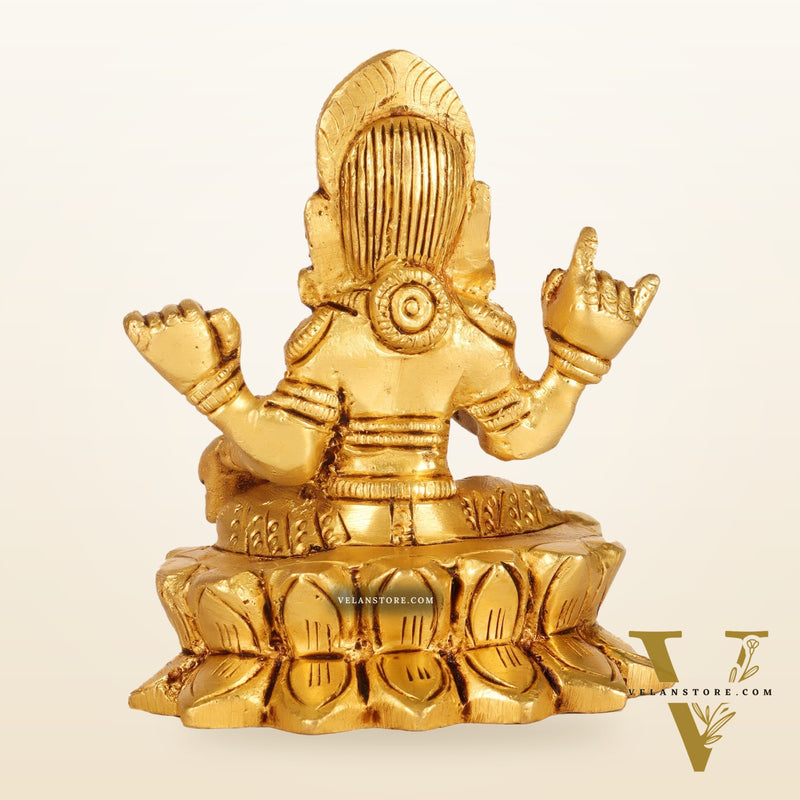 Brass Tripura Sundari Balambika idol 3"
