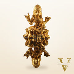 Brass Tripura Sundari Balambika idol 3"