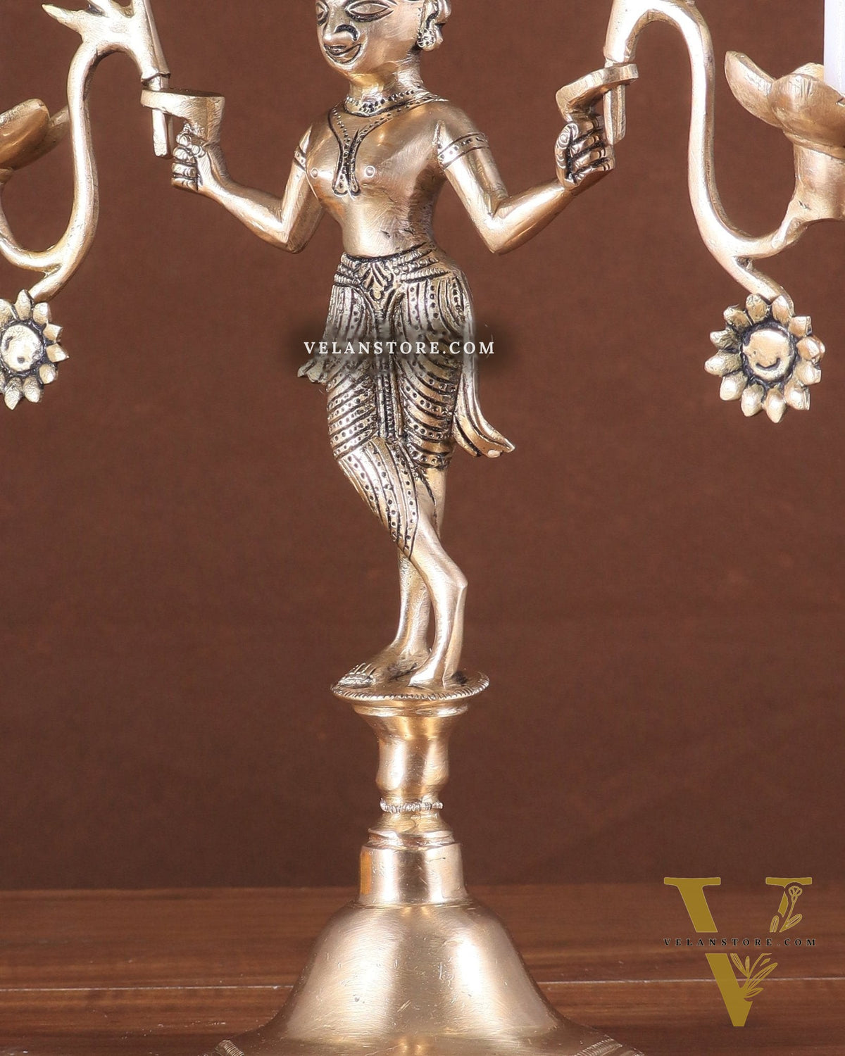 Brass Unique Adjustable Tribal Holder – Rare Find