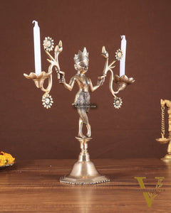 Brass Unique Adjustable Tribal Holder – Rare Find