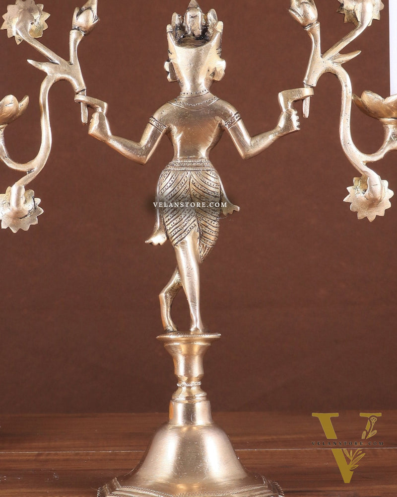 Brass Unique Adjustable Tribal Holder – Rare Find