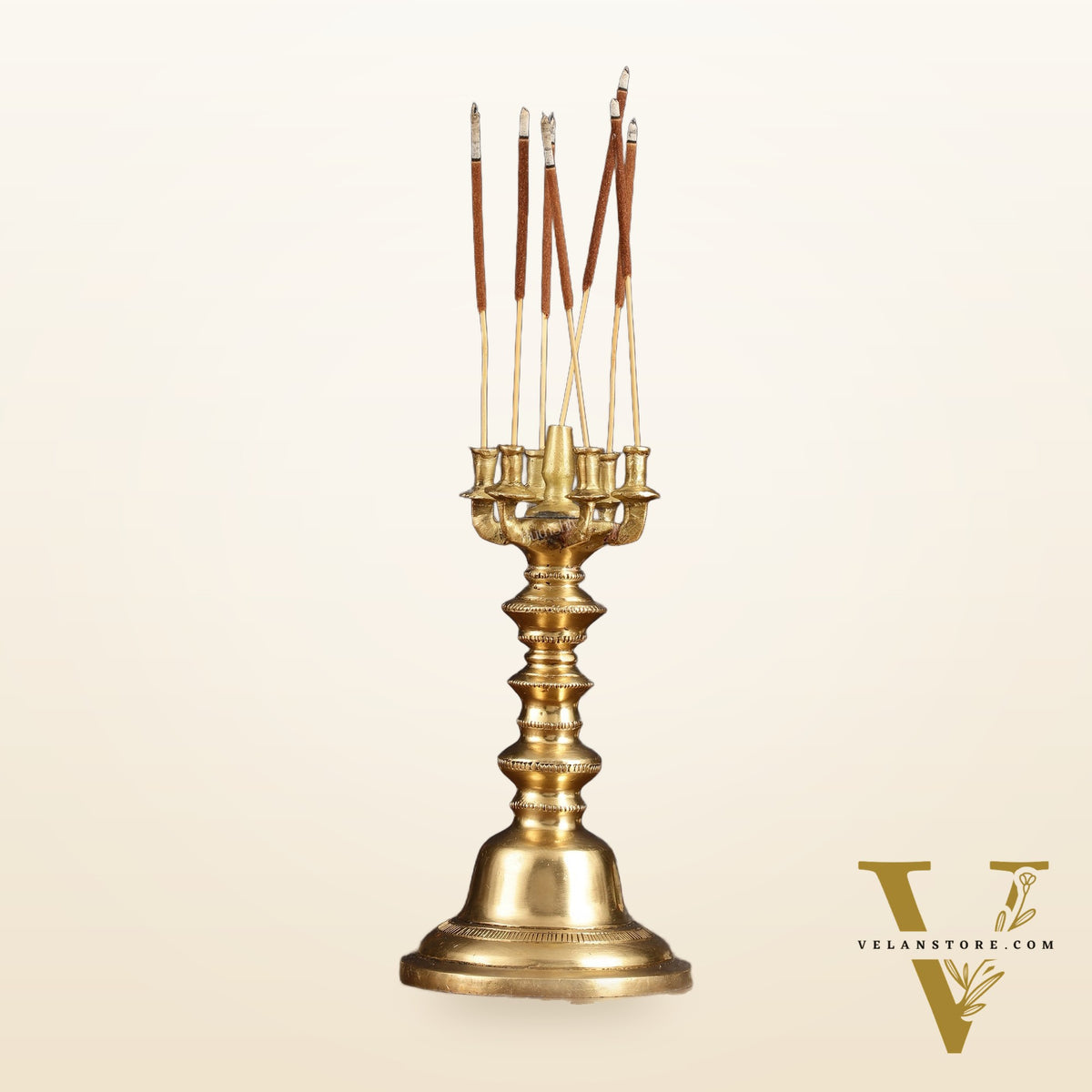 Brass Unique Agarbatti Stand incense holder - 6.5 Inch
