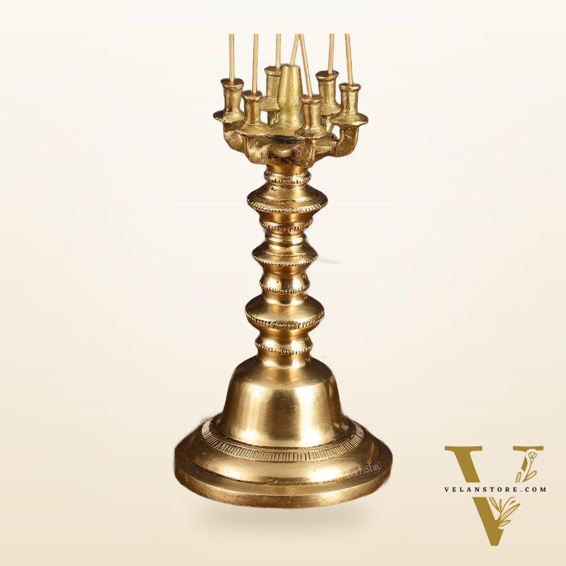 Brass Unique Agarbatti Stand incense holder - 6.5 Inch
