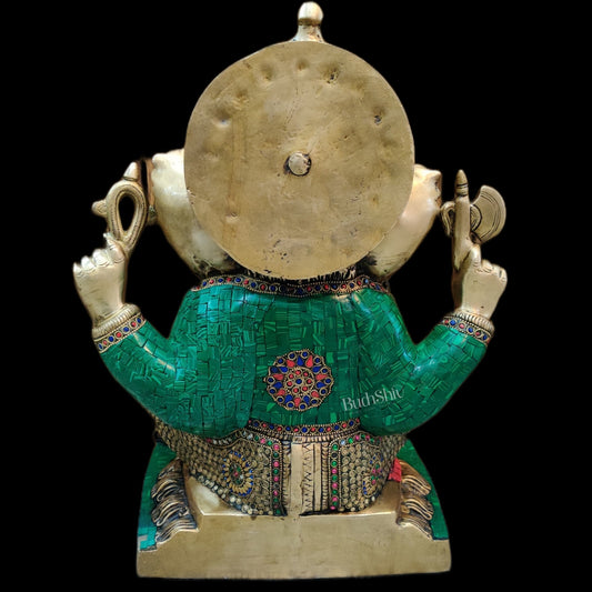 Brass Unique Ganesha Statue 18"