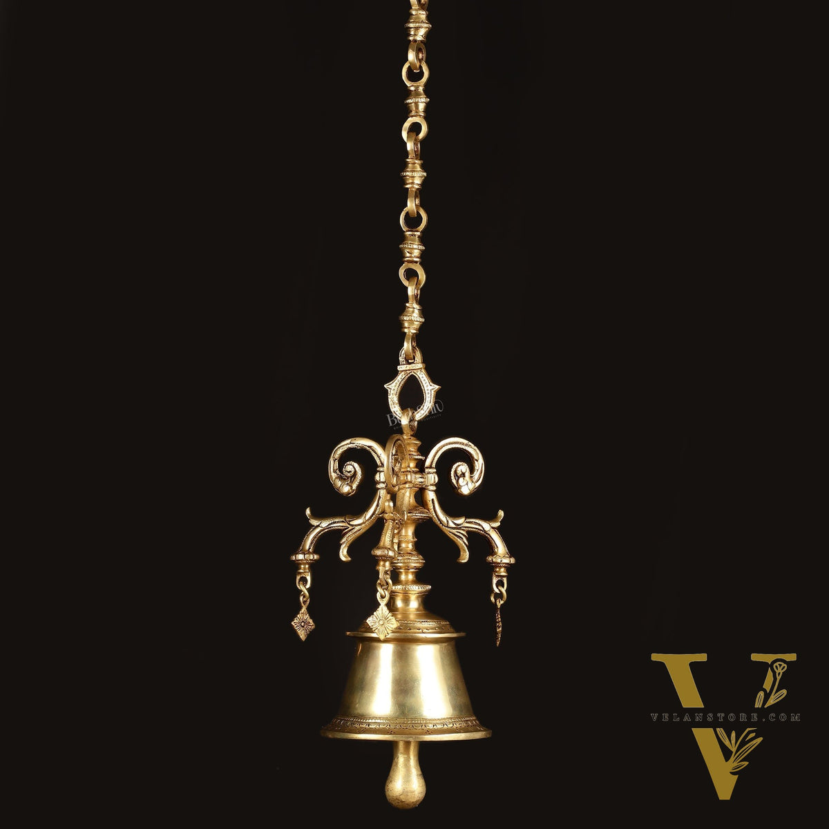 Brass Unique Hanging Temple Bell large heavy
