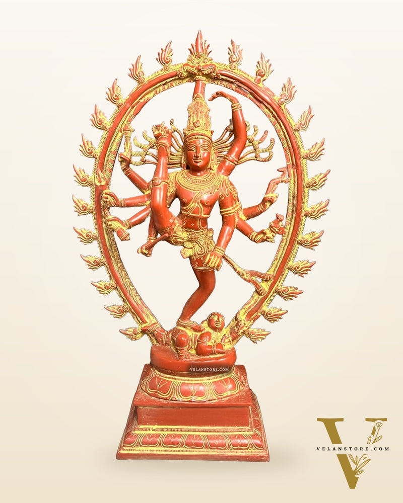 Brass Urdhava Tandava Nataraja Statue 24 inch