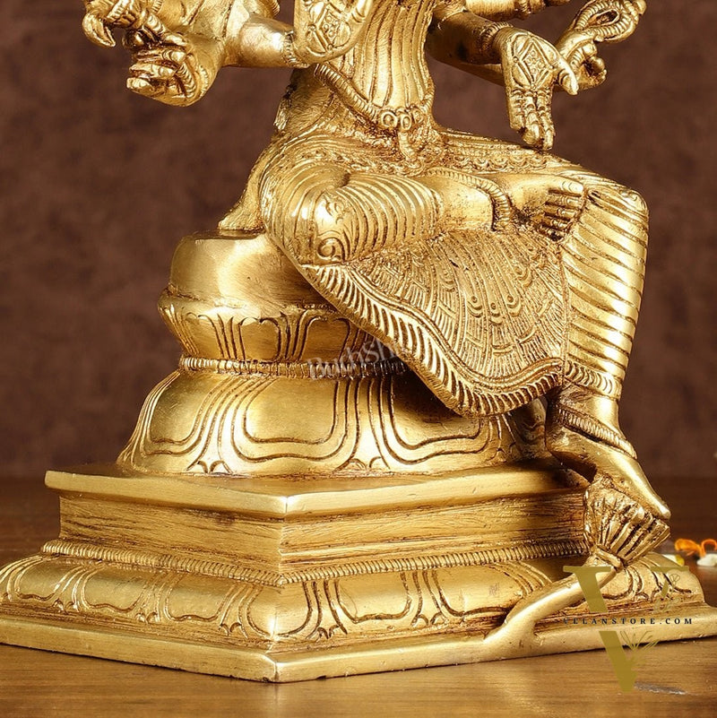 Brass Varahi Amman Idol | Height: 9.5 inch