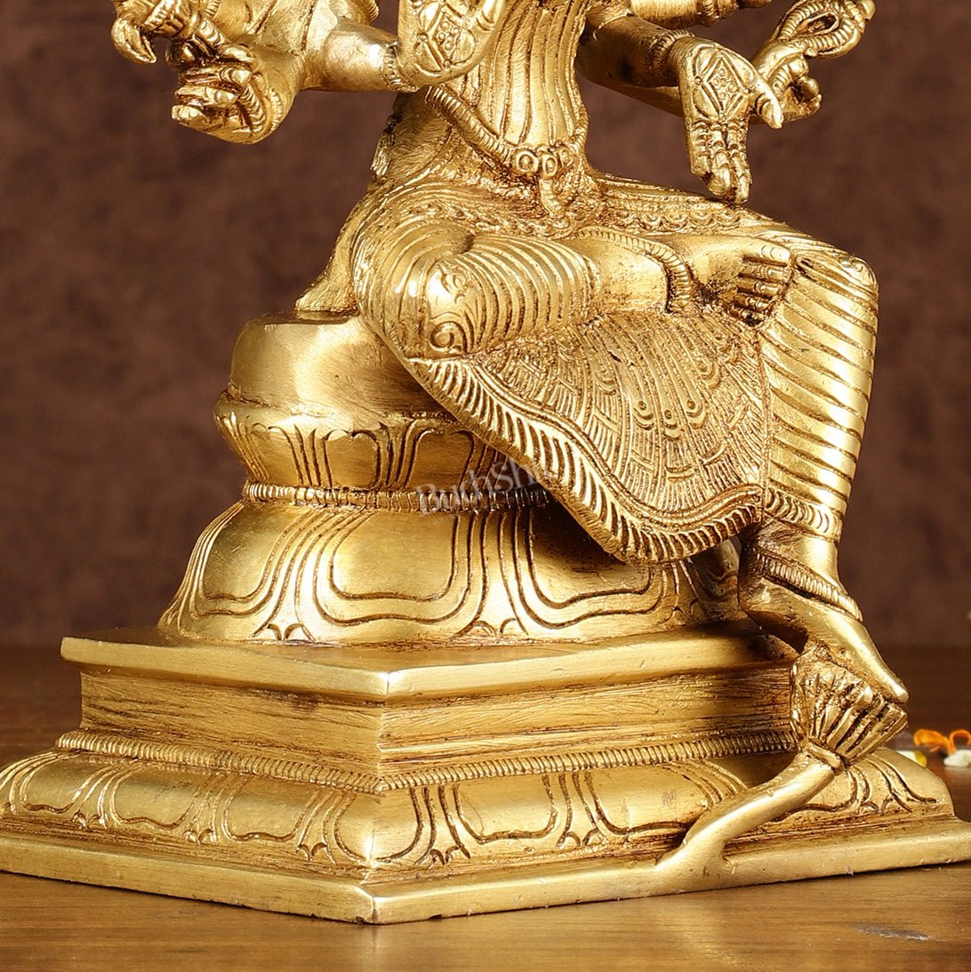Brass Varahi Amman Idol | Height: 9.5 inch