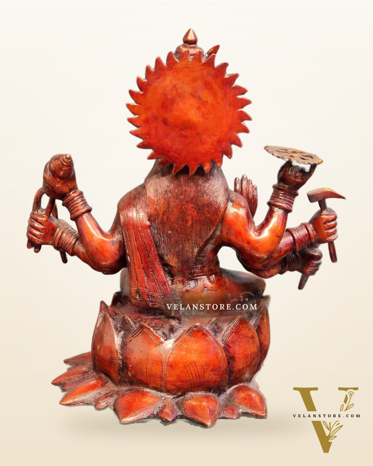 Brass Varahi amman Statue 16"