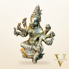 Brass Varahi amman statue 6"