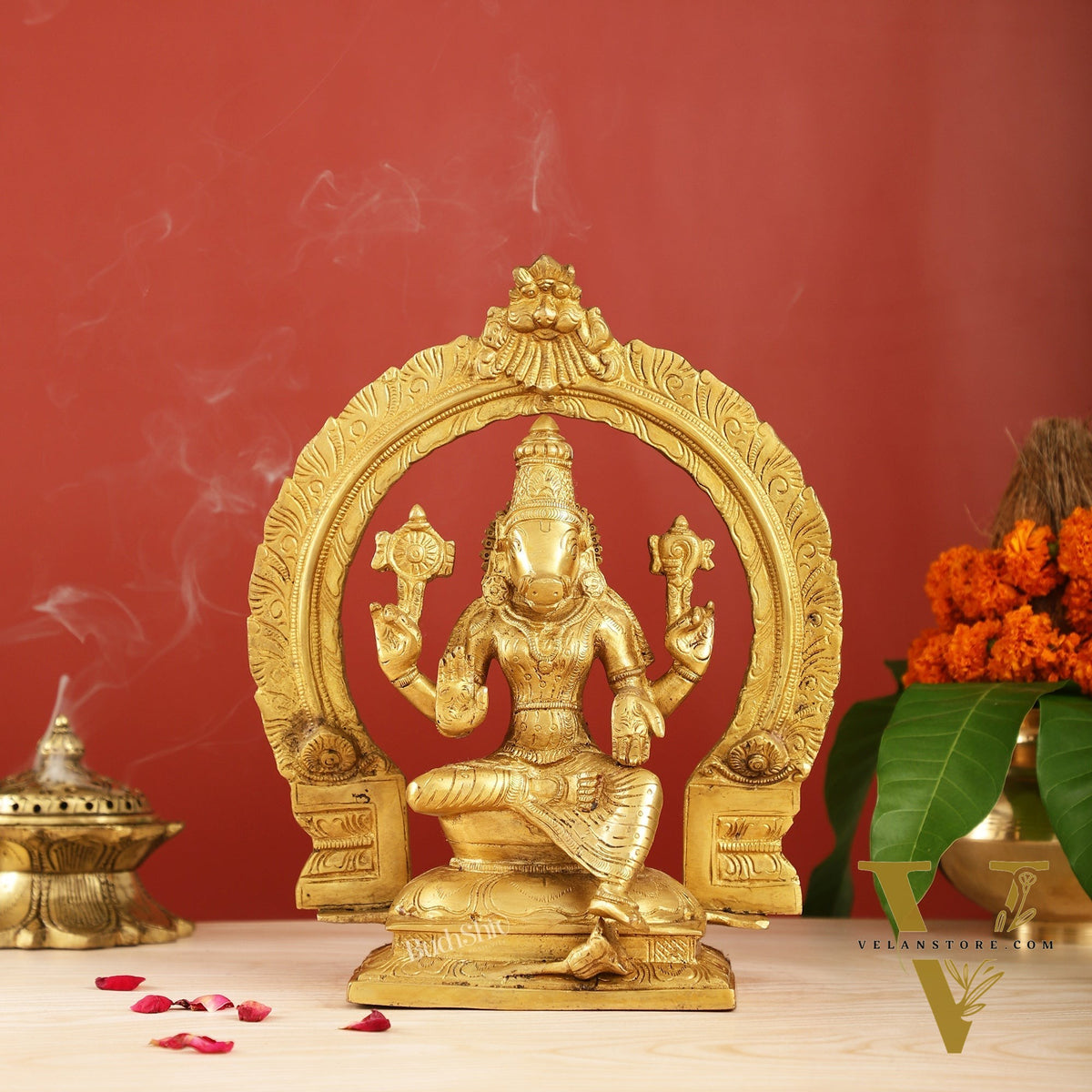 Brass Varahi Amman Statue