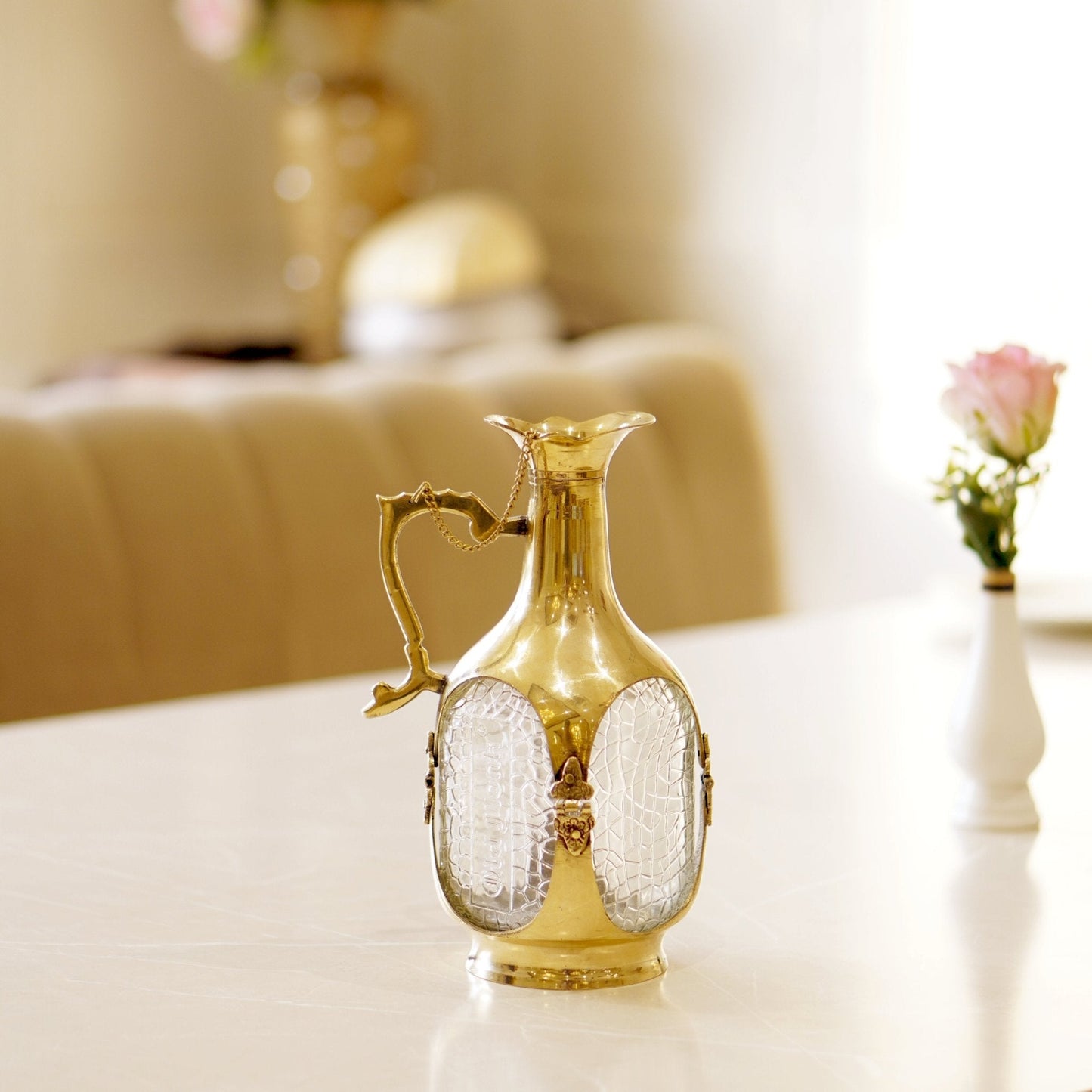 Brass Vintage Old Monk Jug