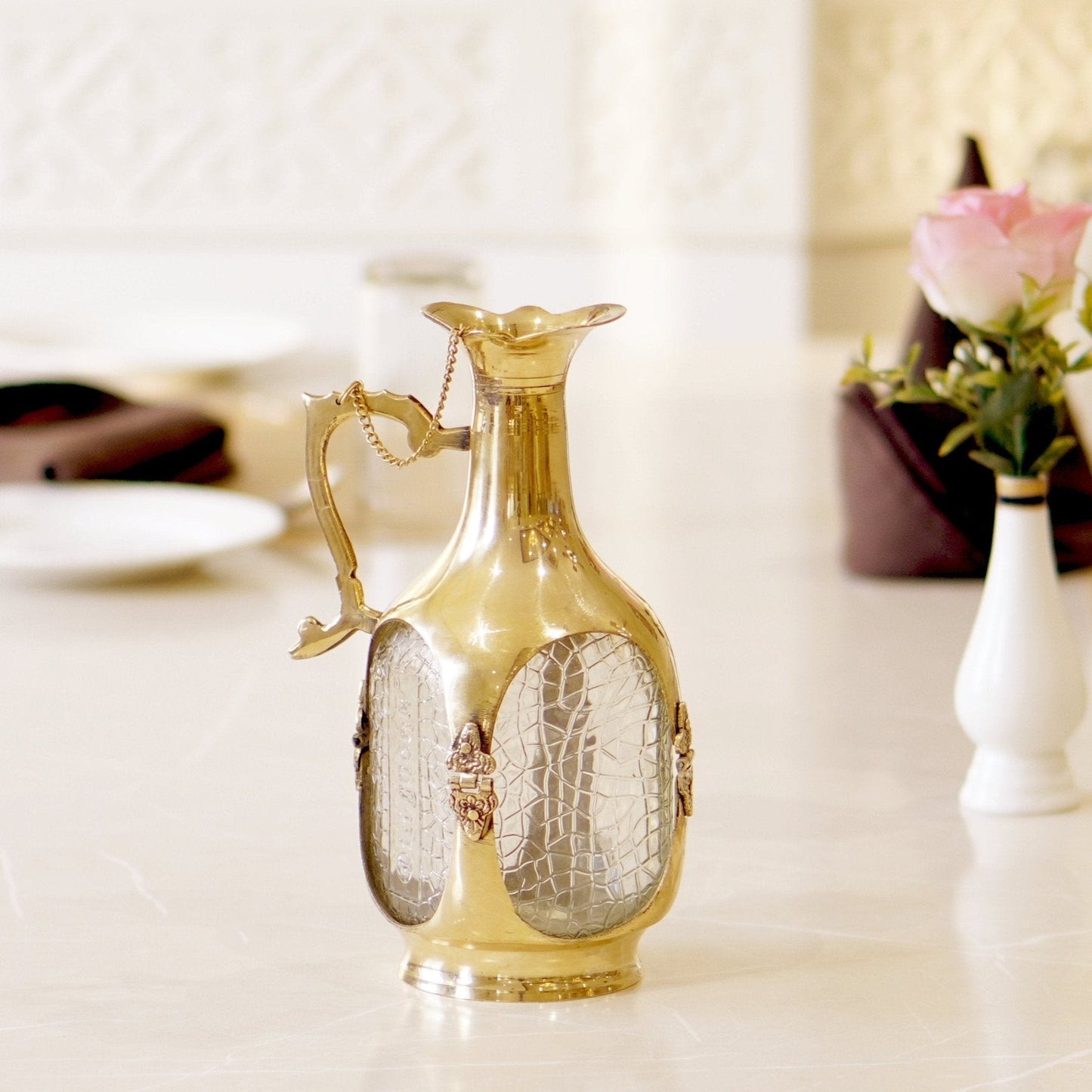 Brass Vintage Old Monk Jug