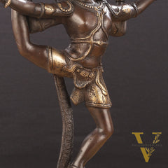 Brass Yogeshwar Dancing Shiva Idol - 14 inch