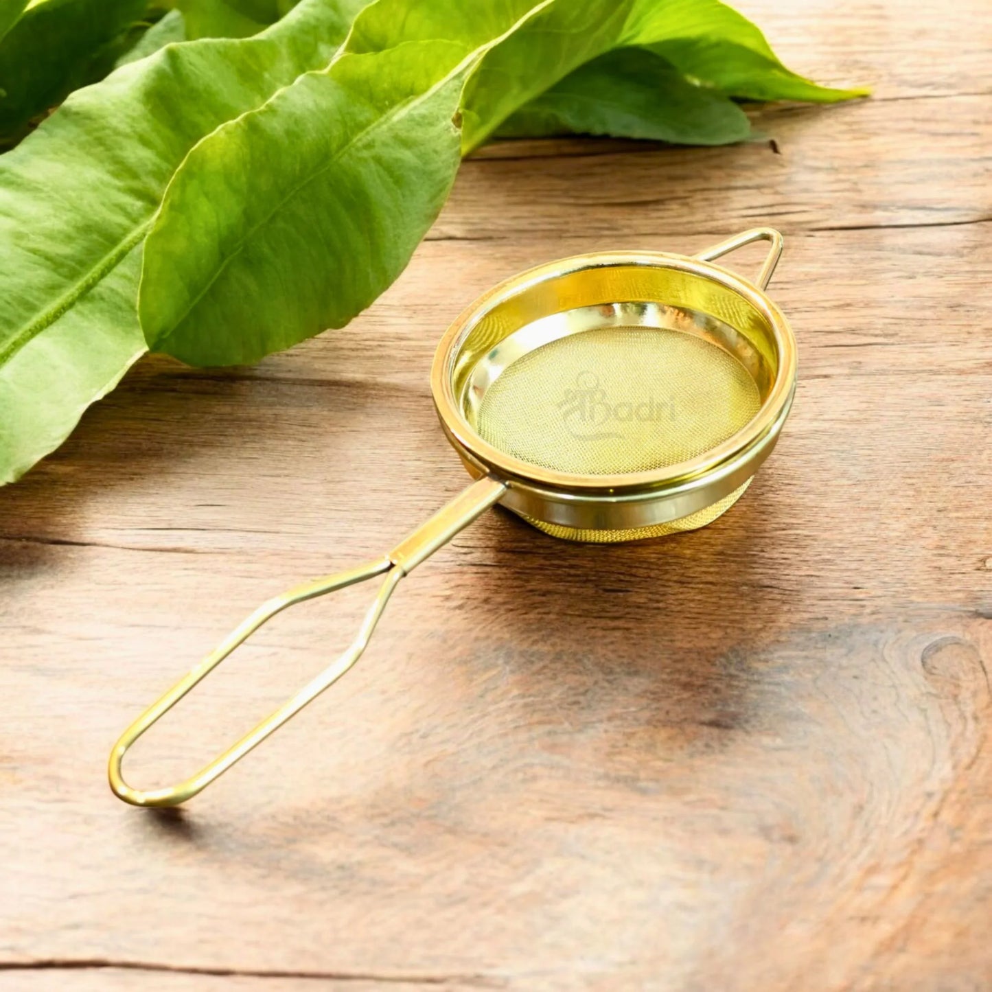 Pure Brass Tea Strainer – Traditional Handmade Tea Filter