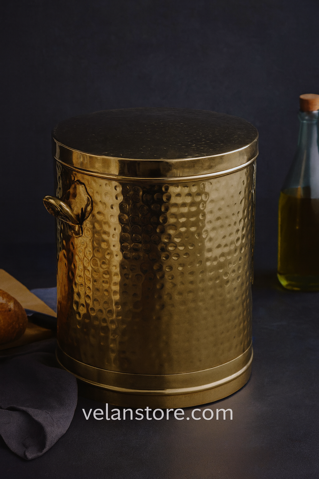 Brass Atta Daani (Storage Container)