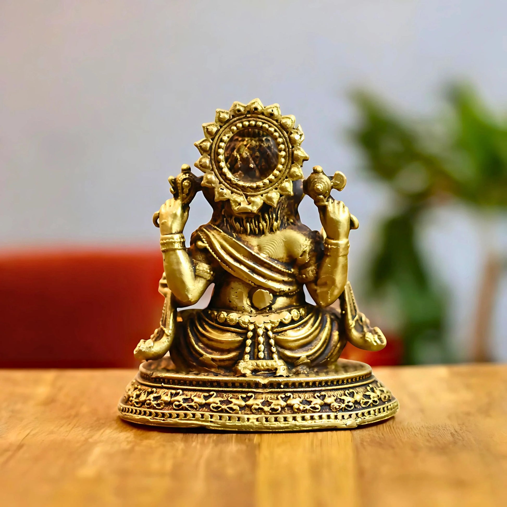 Brass Lord Ganesh idol