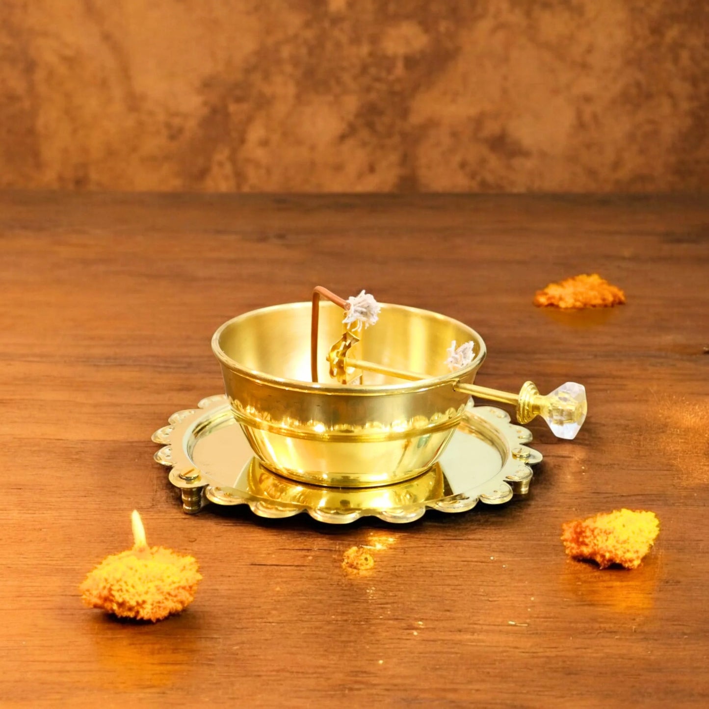 Brass Akhand Jyoti Diya