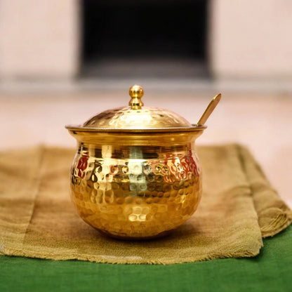 Brass Ghee Pot