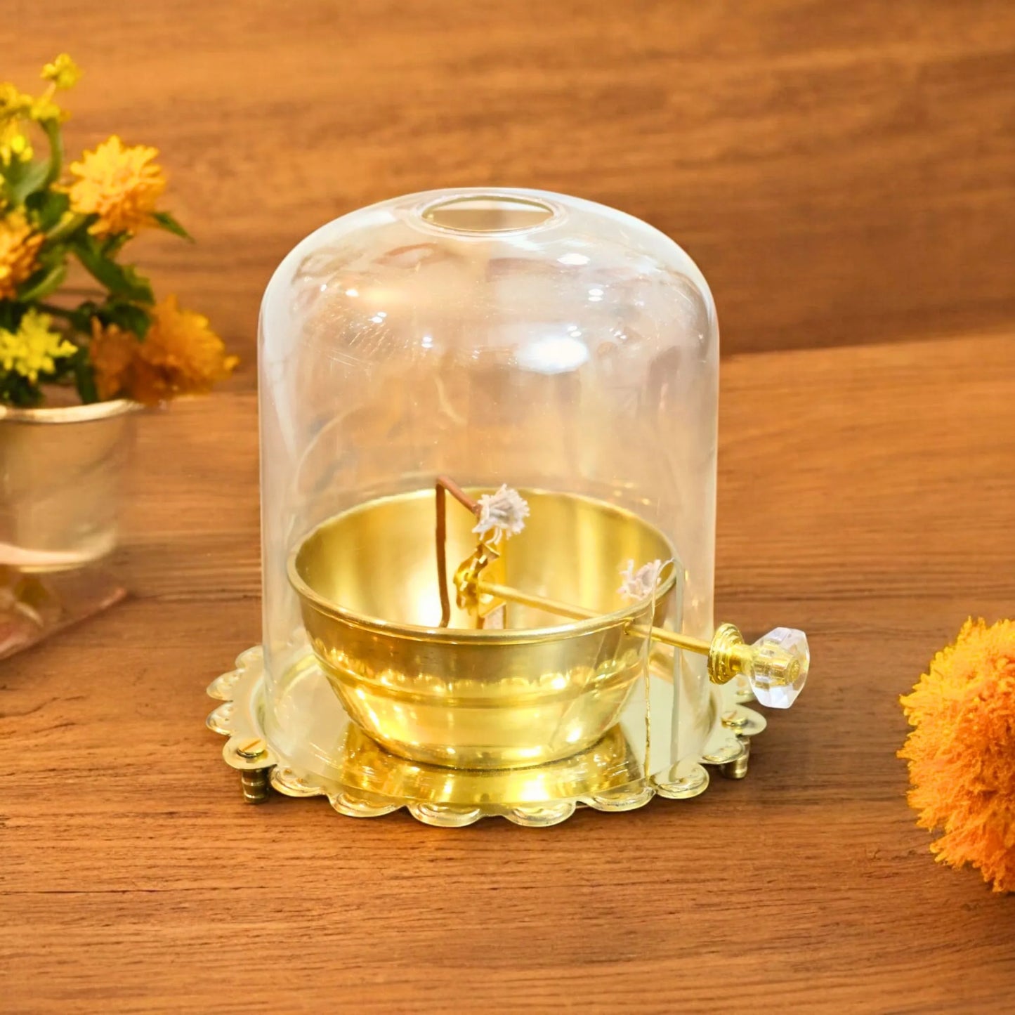 Brass Akhand Jyoti Diya