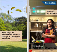 Crompton Brisk Air Neo 200 mm (8 inch) Exhaust Fan for Kitchen, Bathroom and Office, BRISKAIRNEO8WHT-3