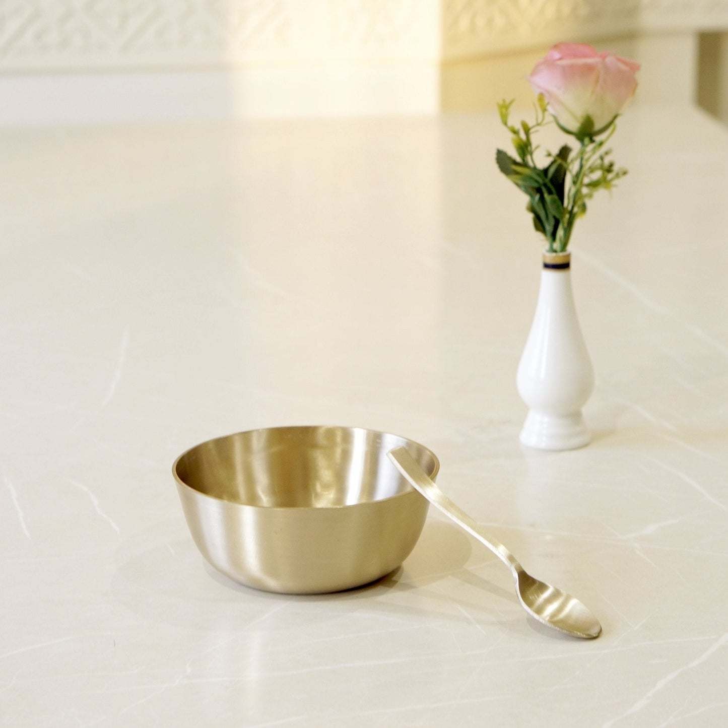 Bronze Bowl / Kansa Porridge Daliya Kheer Bowl / Complete Meal Bowl