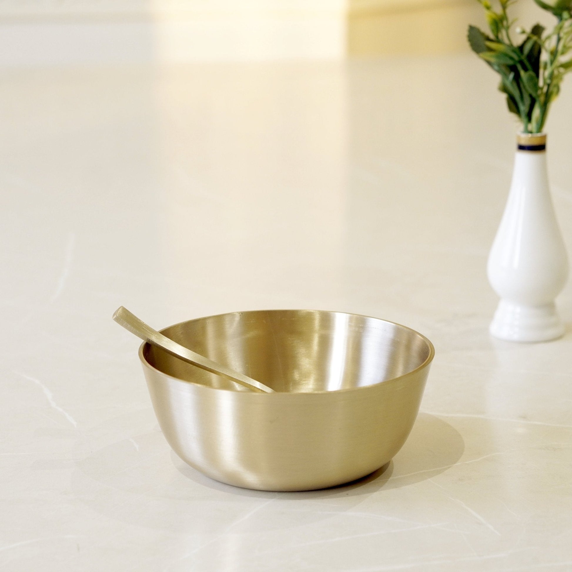 Bronze Bowl / Kansa Porridge Daliya Kheer Bowl / Complete Meal Bowl