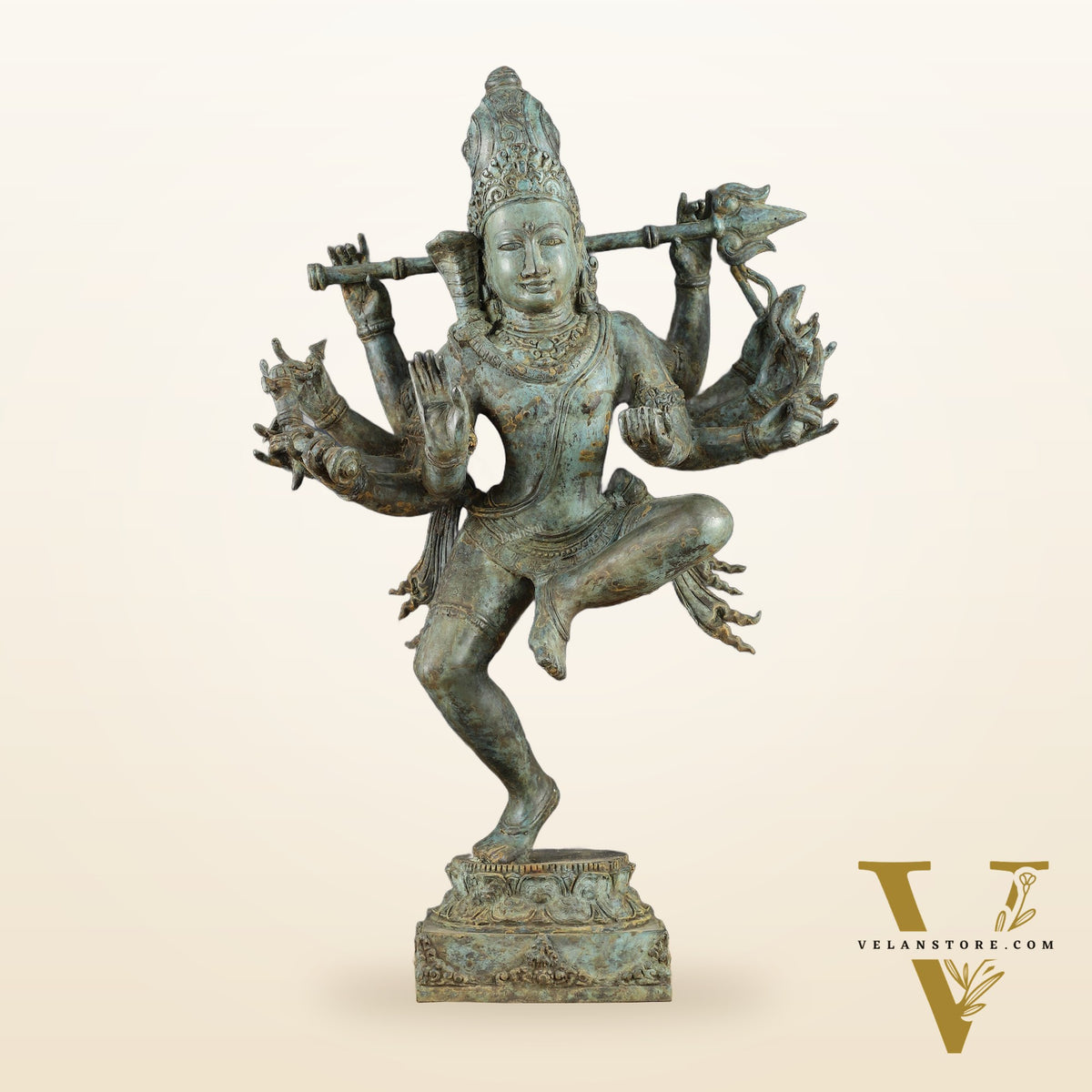 Bronze Dancing Shiva Nataraja statue – Lost Wax Casting | 23" Height