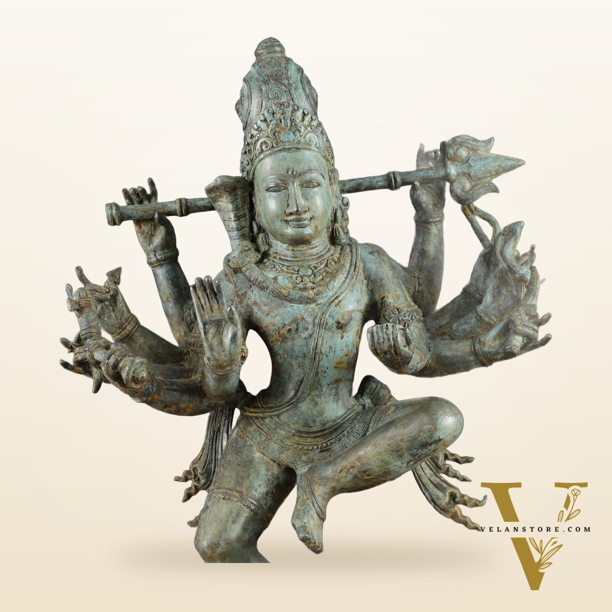 Bronze Dancing Shiva Nataraja statue – Lost Wax Casting | 23" Height
