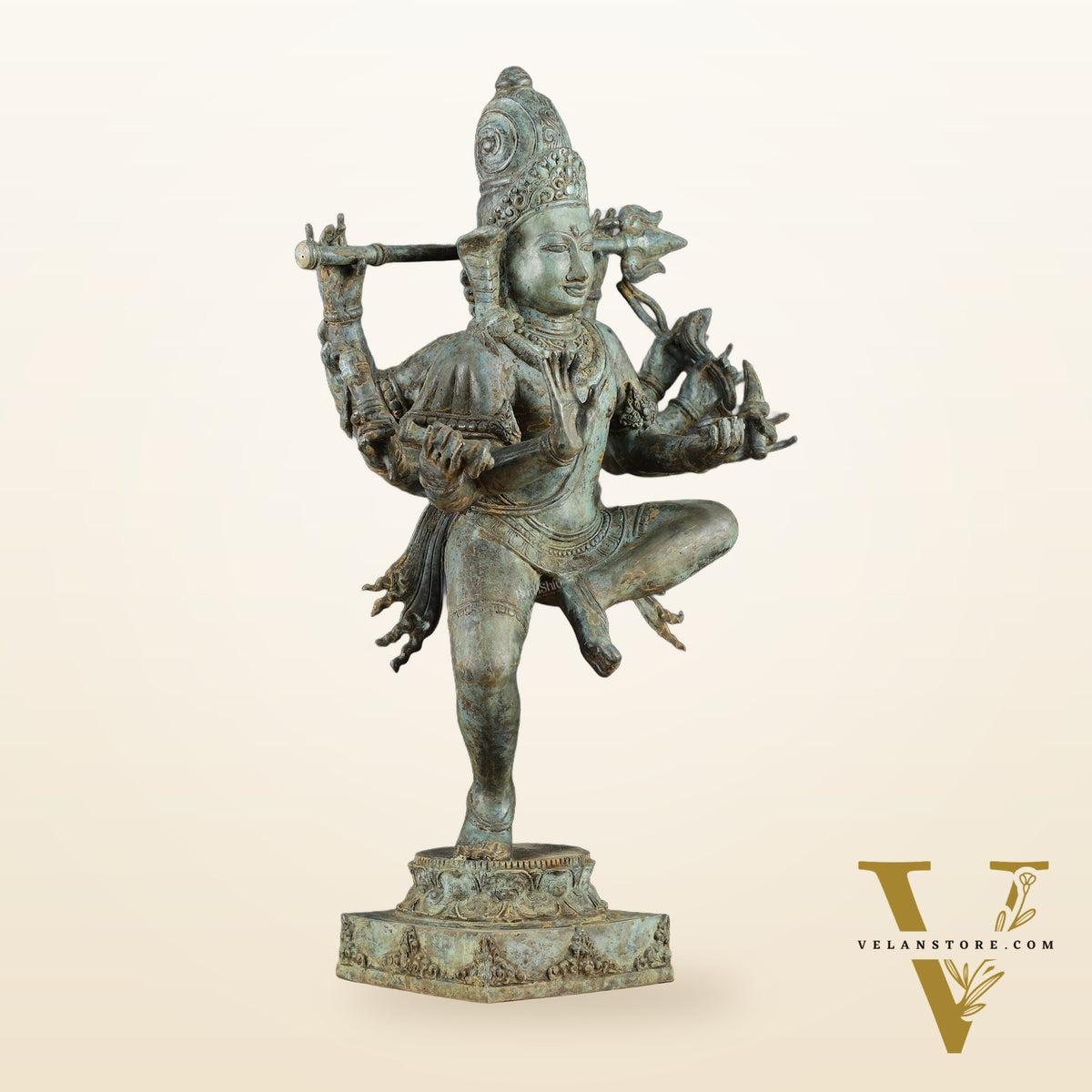 Bronze Dancing Shiva Nataraja statue – Lost Wax Casting | 23" Height