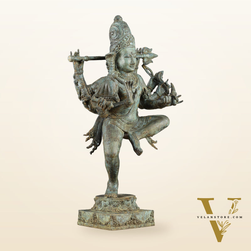 Bronze Dancing Shiva Nataraja statue – Lost Wax Casting | 23" Height
