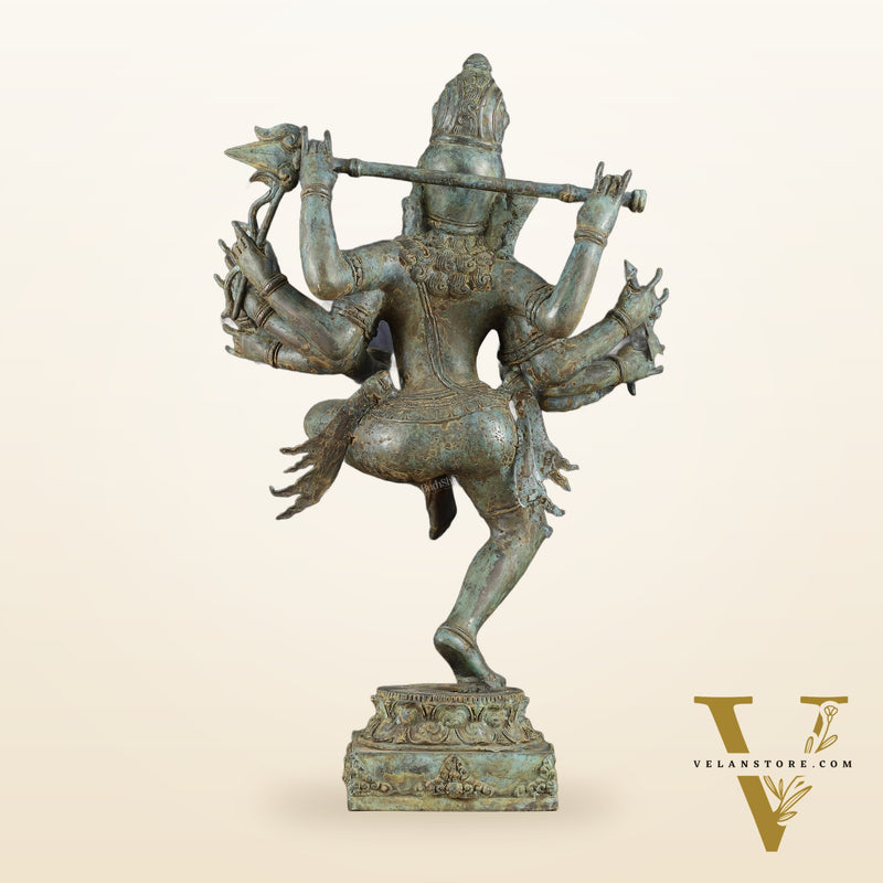 Bronze Dancing Shiva Nataraja statue – Lost Wax Casting | 23" Height