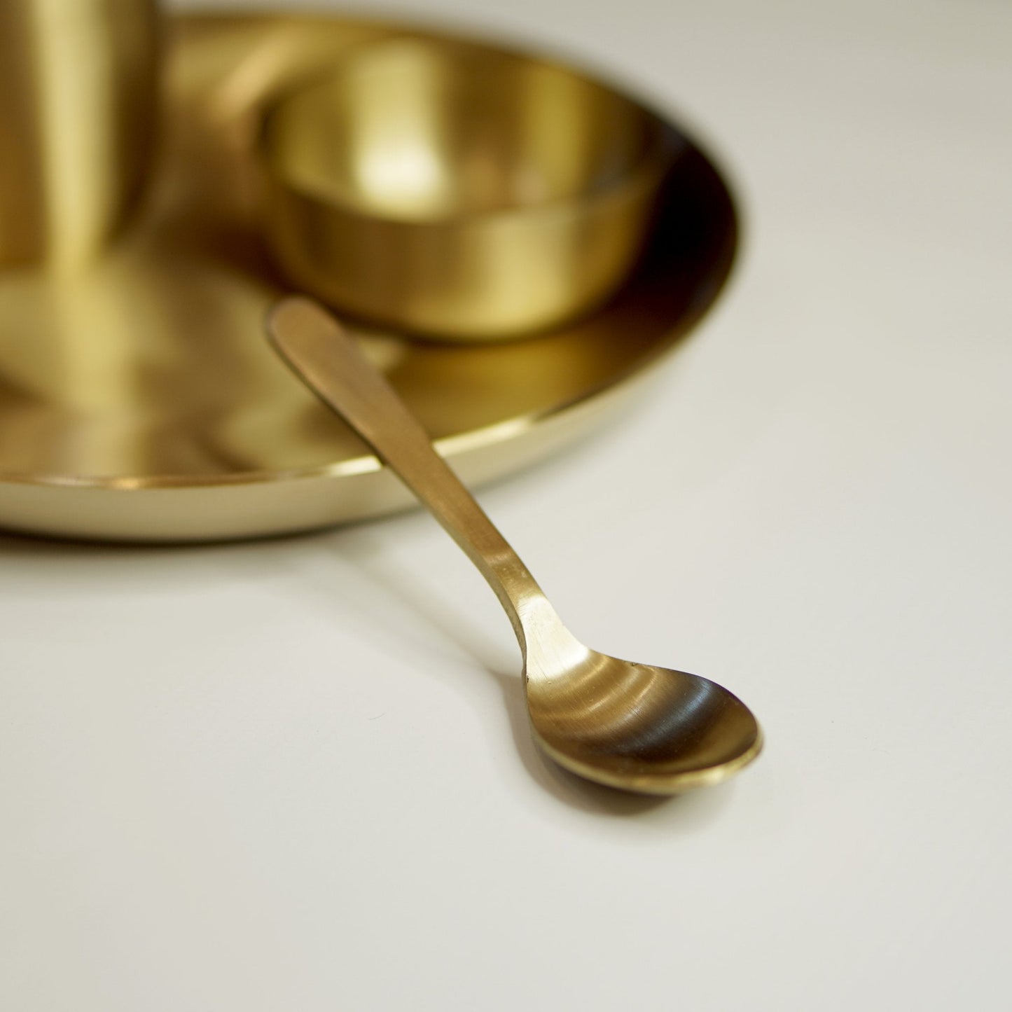 Kansa 4Pc Baby/Bhog Set (8" Plate)