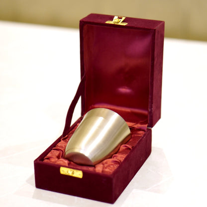 Bronze / Kansa Glasses with Velvet Box