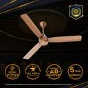Crompton Brown Energion GROOVE 28Watt with 5 Year Warranty BLDC Motor 1200 mm Ceiling Fan