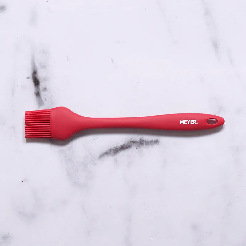Meyer Silicone Accessories 3 pcs set - (Spatula + Turner + Brush ), Red