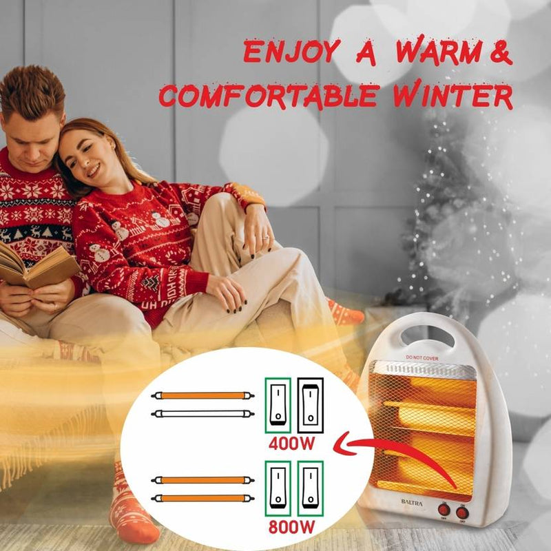 Baltra BTH125 Flame Quartz Room Heater-4