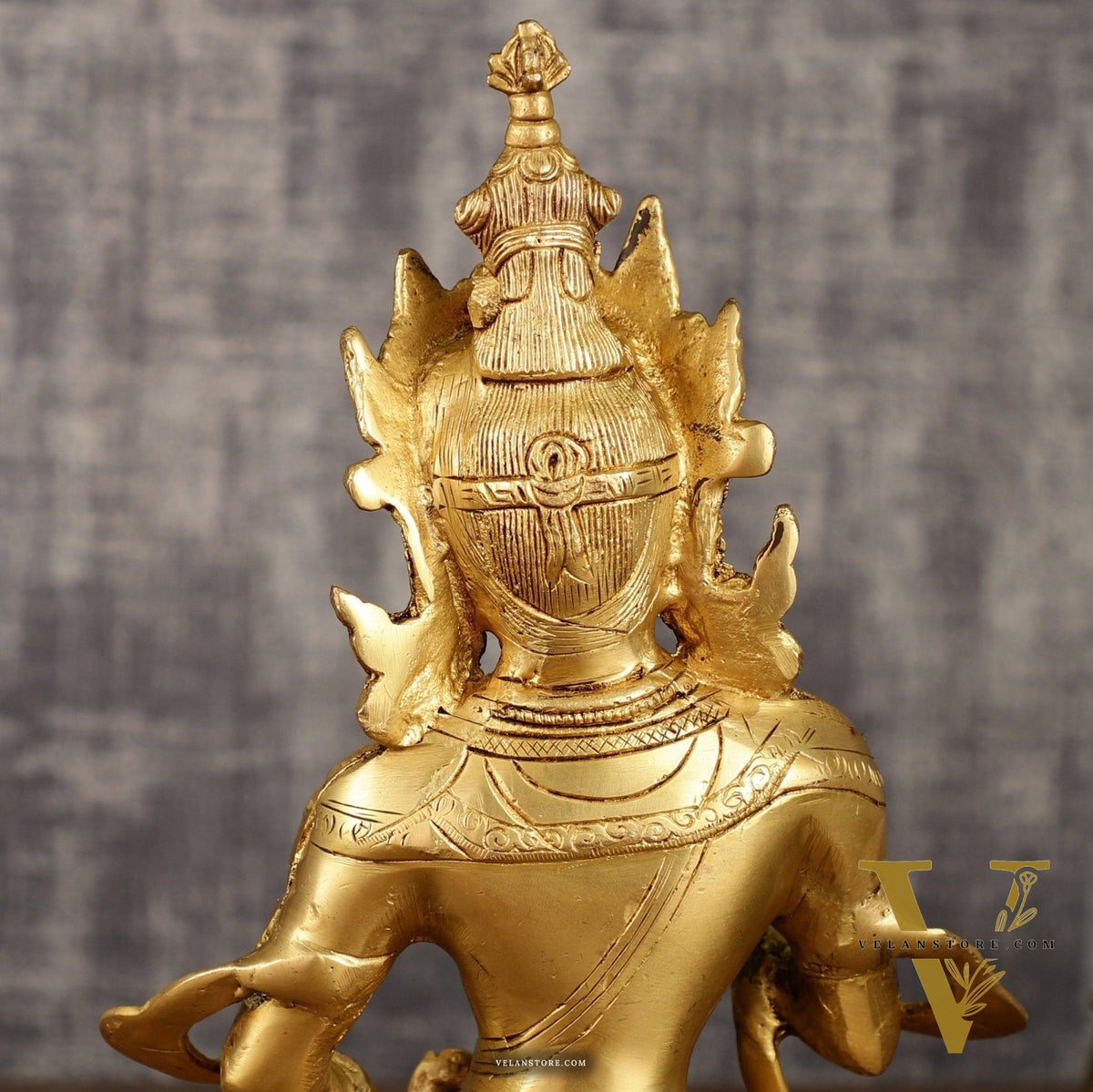 Buddhist Deity Vajrasattva Brass Statue | 10.5 Inch Height | 2.8 KG