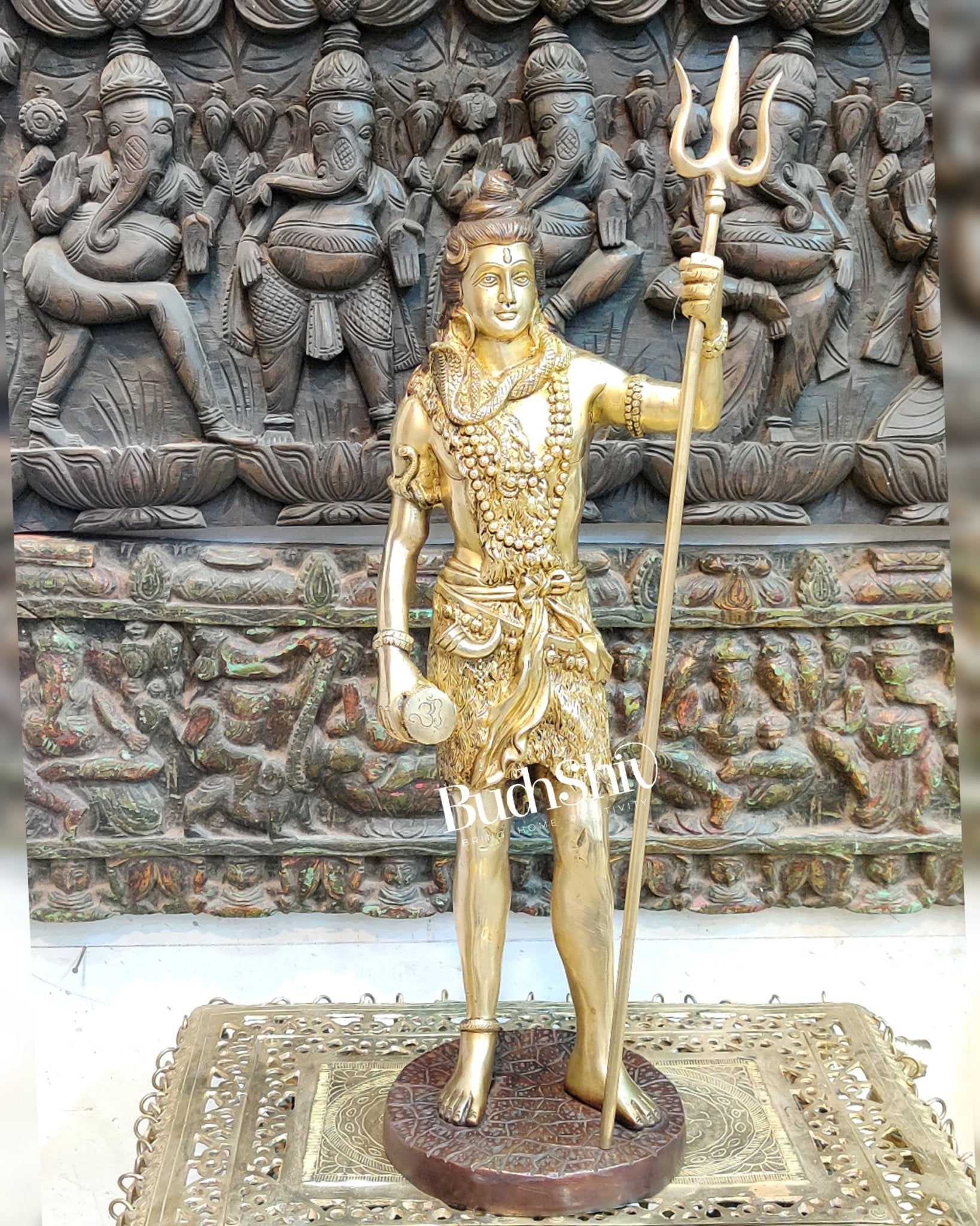 Buy Brass Fine Quality Standing Shiva Statue 23" Height