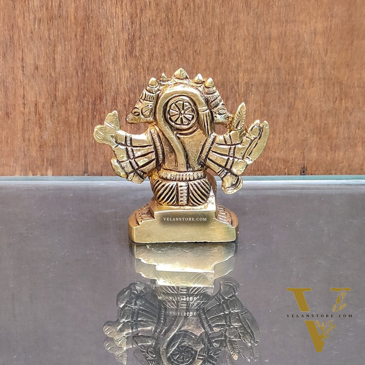 Buy Handcrafted Small Panchmukhi Hanuman Idol | Superfine Brass |