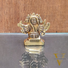 Buy Handcrafted Small Panchmukhi Hanuman Idol | Superfine Brass |