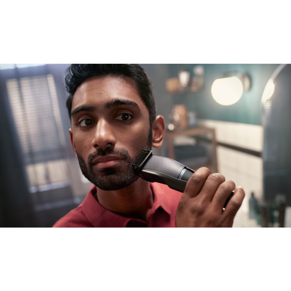 Philips Beard Trimmer 3000 Series with Lift & Trim, 1mm Precision, 60 min Runtime (BT3323/30)