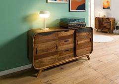 Marwar Solid Sheesham Wood Sideboard / Storage Cabinet