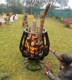 Nova Glass Shape Outdoor Fire Pits