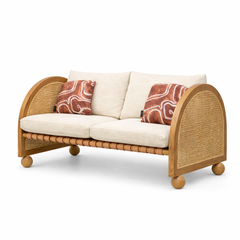 Valencia Rattan 2+1+1 Seater Curved  Sofa Set